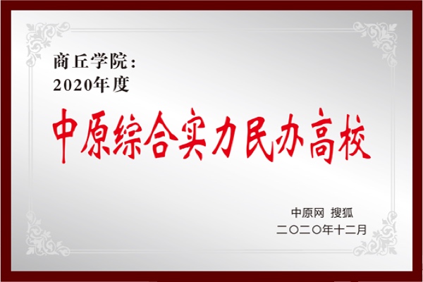 中原综合实力民办高校